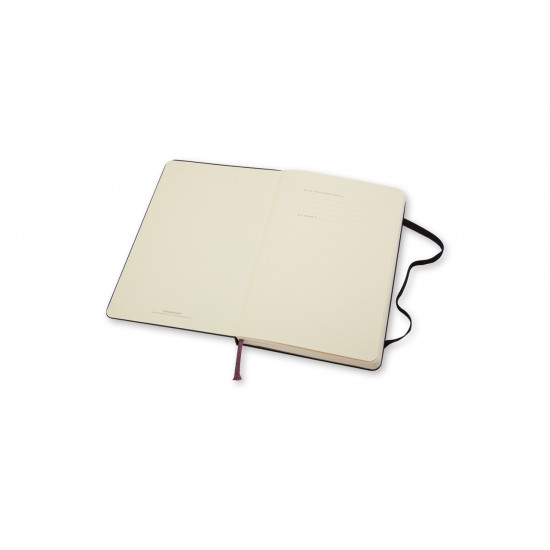 Блокнот Moleskine Classic Pocket в линейку, White, Расширяемый карман