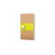 Набор блокнотов Moleskine Cahier, Brown, Отрывные страницы