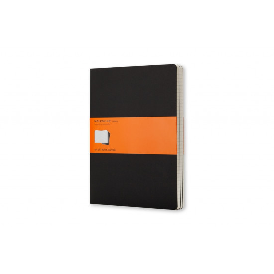Набор блокнотов Moleskine Cahier, Black, с отрывными листами