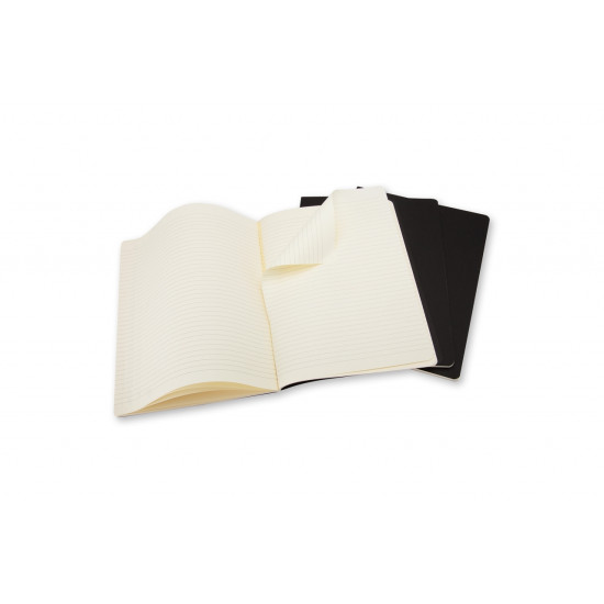 Набор блокнотов Moleskine Cahier, Black, с отрывными листами