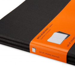 Набор блокнотов Moleskine Cahier, Black, с отрывными листами