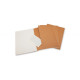 Блокнот Moleskine Cahier, Brown, Отрывные листы
