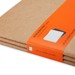 Блокнот Moleskine Cahier, Brown, Отрывные листы