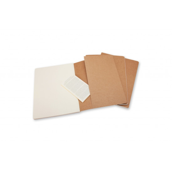 Набор блокнотов Moleskine Cahier, Red, Отрывные листы