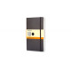 Piezīmju grāmata Moleskine Classic 13x21cm, 192 lapas, līniju, mīkstos vākos, melna