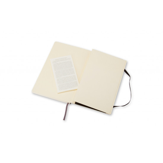 Блокнот Moleskine Classic Pocket линованный, White, с расширяющимся карманом