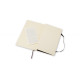 Блокнот Moleskine Classic Pocket линованный, White, с расширяющимся карманом
