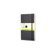 Блокнот Moleskine Classic Pocket линованный, White, с расширяющимся карманом