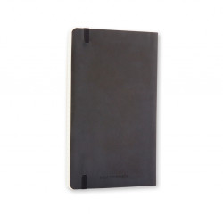 Piezīmju grāmata Moleskine Classic 13x21cm, 192 baltas lapas, mīkstos vākos, melna
