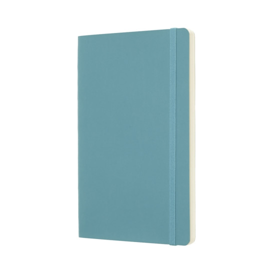 Записная книжка Moleskine Classic Soft Cover, Blue, Плоское раскрытие на 180°