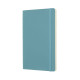 Записная книжка Moleskine Classic Soft Cover, Blue, Плоское раскрытие на 180°