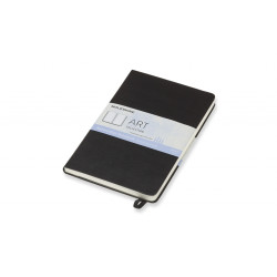 Альбом для акварели Moleskine Art Collection, Black, Лежит Плоско