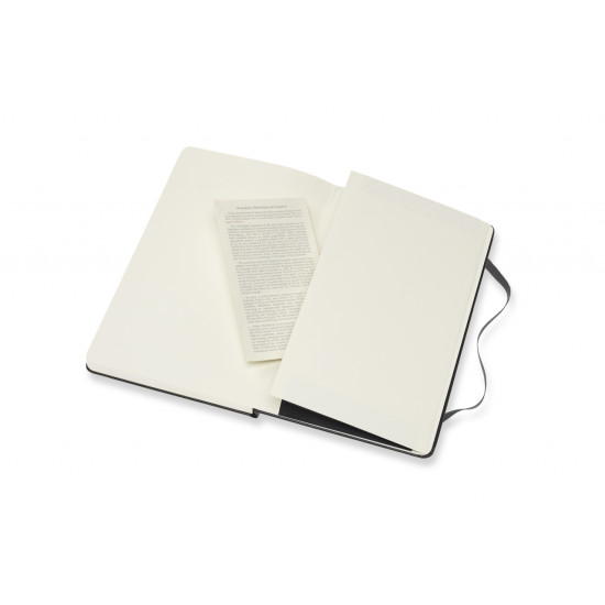 Skiču grāmata Moleskine A5, 13x21cm, 200g/m², akvareļu, cietos vākos, melna