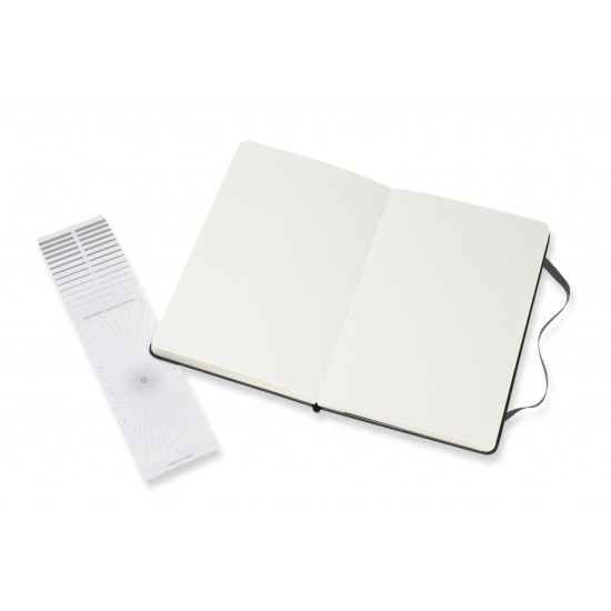 Skiču grāmata Moleskine A5, 13x21cm, 200g/m², akvareļu, cietos vākos, melna
