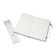 Skiču grāmata Moleskine A5, 13x21cm, 200g/m², akvareļu, cietos vākos, melna