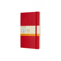 Блокнот Moleskine Classic Soft Cover, Red, Раскладывается на 180°