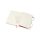 Блокнот Moleskine Classic Soft Cover, Red, 180° Lie-Flat