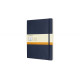 Блокнот Moleskine Classic, Открывается на 180°, Sapphire Blue
