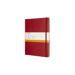 Блокнот Moleskine Classic, Red, с раскрытием на 180°