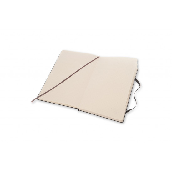 Piezīmju grāmata Moleskine Classic 13x21cm, punktu līnijas, cietie vāki, melns