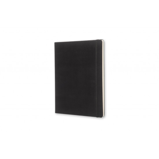 Piezīmju grāmata Moleskine Classic 19x25cm, punktains, cietie vāki, melns