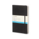 Piezīmju grāmata ar gumiju Moleskine Classic 13x21cm, 192 lapas, punktota, mīkstos vākos, melns
