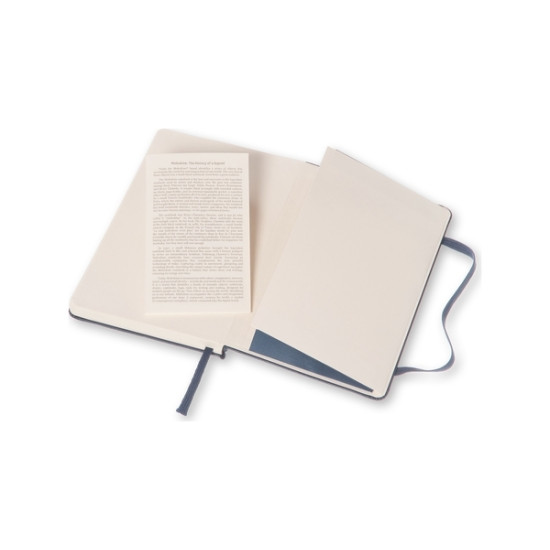Блокнот Moleskine Classic, Dark Blue, Пустые страницы
