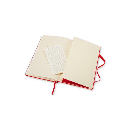 Блокнот Moleskine Classic, Red, Эластичная Застежка