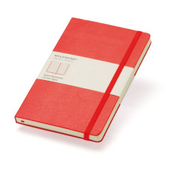Блокнот Moleskine Classic, Red, с расширяемым карманом