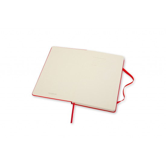 Блокнот Moleskine Classic, Red, Чистые страницы