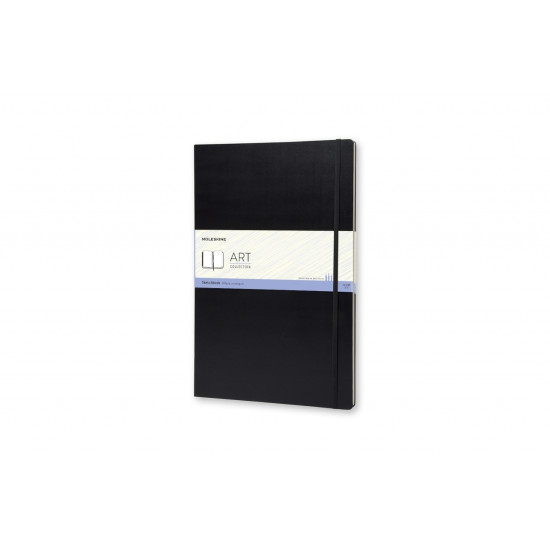 Skiču grāmata Moleskine A3 baltās lapas, cietie vāki, melns