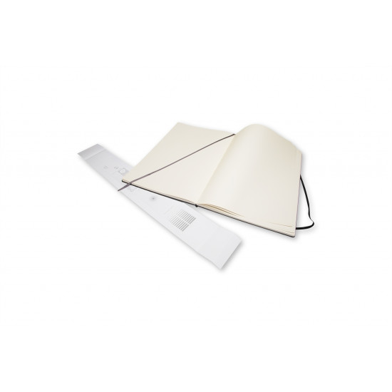 Skiču grāmata Moleskine A3 baltās lapas, cietie vāki, melns