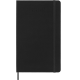 Kalendārs-piezīmju grāmata Moleskine 2025/26, 13x21cm, nedēļa, cieti vāki, melna