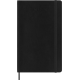 Kalendārs-piezīmju grāmata Moleskine 2025/26, 13x21cm, nedēļa, mīksti vāki, melna