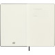 Kalendārs-piezīmju grāmata Moleskine 2026/27 13x21cm, 18 mēneši, nedēļa, cietie vāki, melna