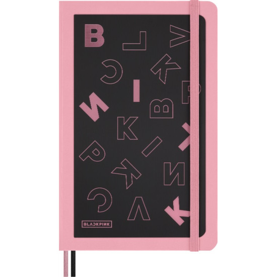 Kalendārs-piezīmju grāmata Moleskine Blackpink 2026/27 13x21cm, 18 mēneši, nedēļa, cietie vāki