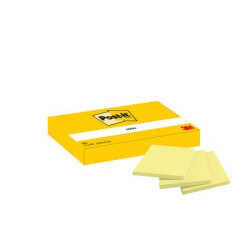 *Līmlapiņas POST-IT, 38x51mm, 100lpp, 3gab/iep, dzeltenas
