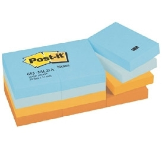 Клейкие листки 3M Post-it Dreamy Colours, Super Sticky, Multicolor