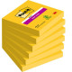 Līmlapiņas 3M Post-It Super Sticky 76x76mm, 90 lapiņas, dzeltenas