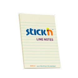 Стикеры Stick'N 21056, Пастельно-желтые, Усиленная клейкость