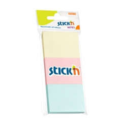 Līmlapiņas StickN 21126 38x51mm, 3x100 lapiņas, pasteļa krāsas