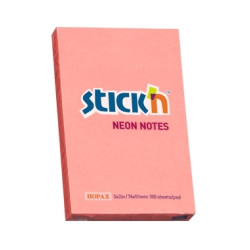 Līmlapiņas StickN 21162 51x76mm, 100 lapiņas, rozā