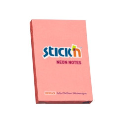 Līmlapiņas StickN 21162 51x76mm, 100 lapiņas, rozā