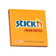 Стикеры Stick'N 21164, Neon Orange, Надёжный клей