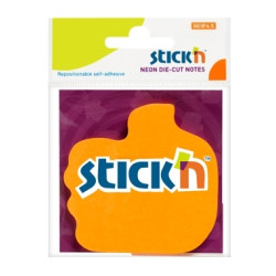 Līmlapiņas StickN 21178 50 lapiņas, rokas forma, oranžas