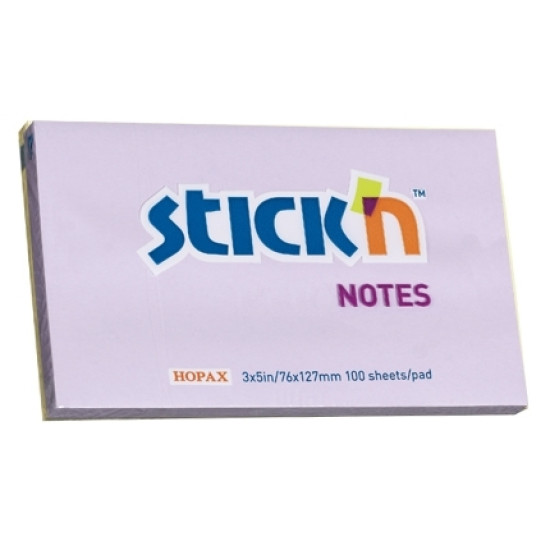 Стикеры Stick'N 21405, Pastel Purple, без остатка клея
