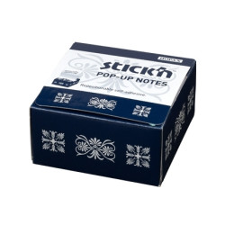 Клейкие листки StickN 21428, Одноручная выдача, Белый
