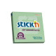 Līmlapiņas StickN 21552 360 adhesive 76x76mm, 100 lapiņas, zaļas