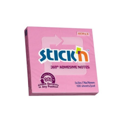Стикеры StickN 21554, Pink, Клей по всей поверхности