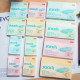 Стикеры StickN Eco Note, 80% Recycled, Pastel Blue